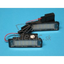 LED Osvetlenie ŠPZ VW Golf V, napichovacia verzia