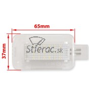 LED Osvetlenie interiéru, batožinového priestoru Honda Jazz II 01-08