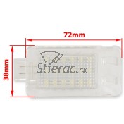 LED Osvetlenie batožinového priestoru Volvo S60 od 2000